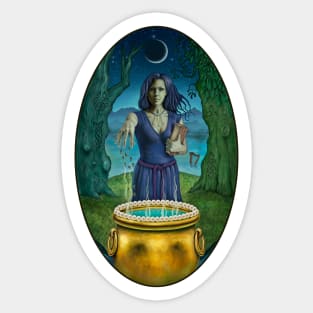 High Priestess from the Celtic Tarot Sticker